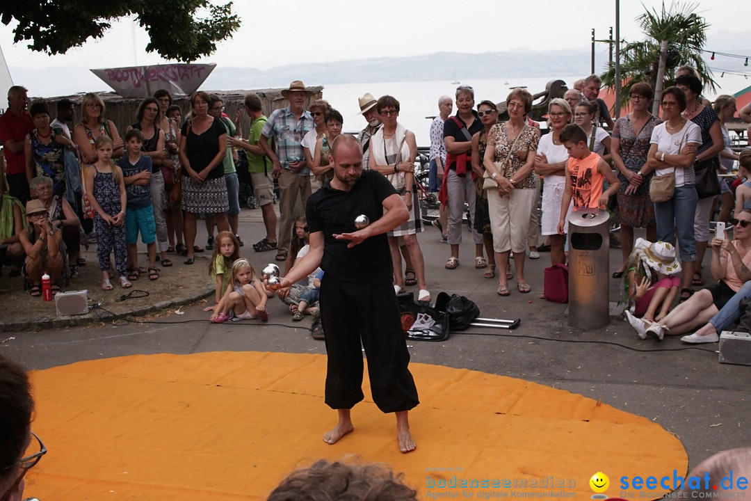 Kulturufer mit Kunsthandwerk: Friedrichshafen am Bodensee, 06.08.2016