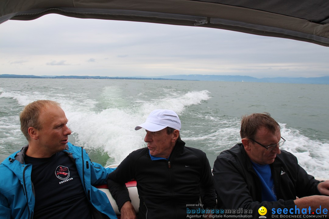 BODENSEEBOOT Breitenquerung, Harald Weyh: Romanshorn, 12.08.2016