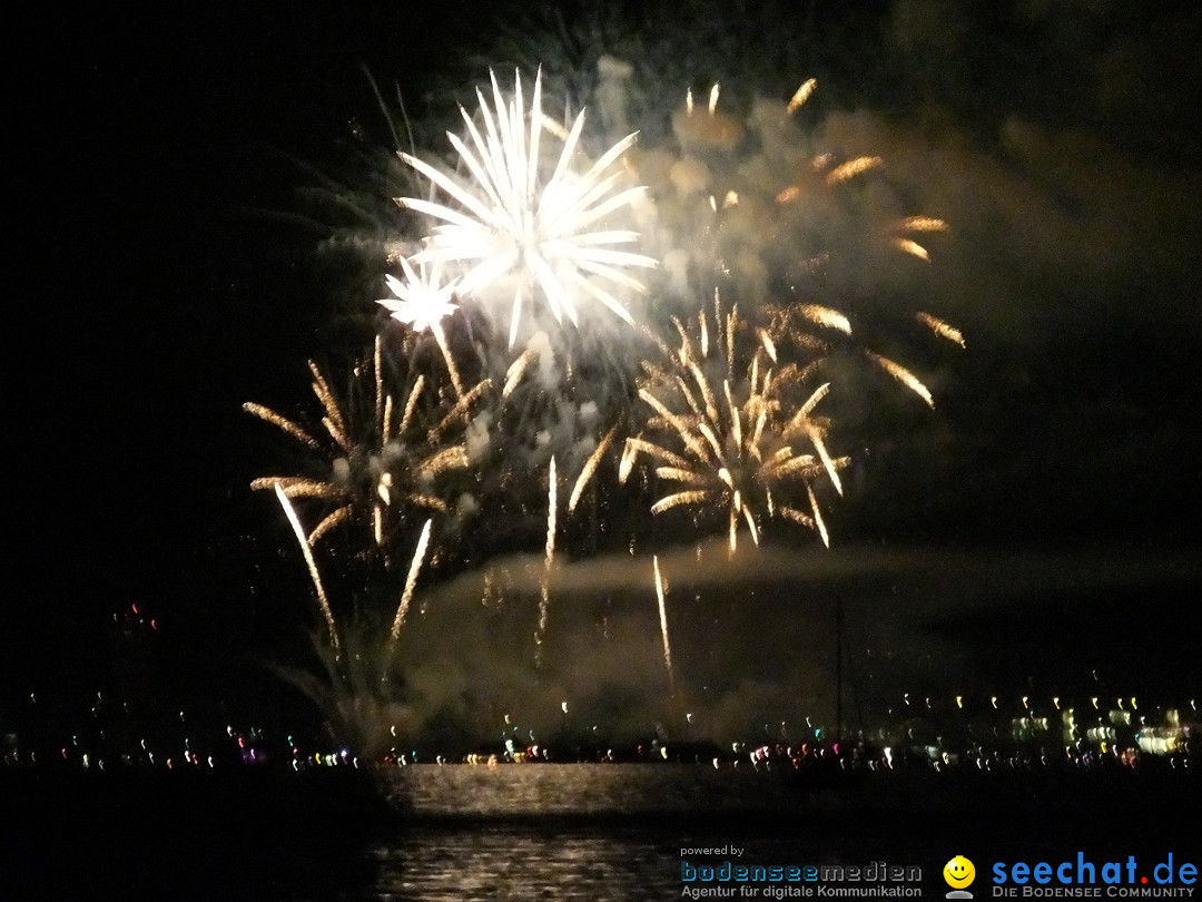 SEENACHTFEST mit Feuerwerk: Konstanz am Bodensee, 13.08.2016