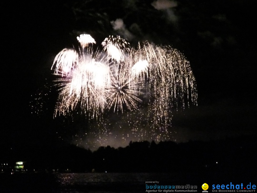 SEENACHTFEST mit Feuerwerk: Konstanz am Bodensee, 13.08.2016