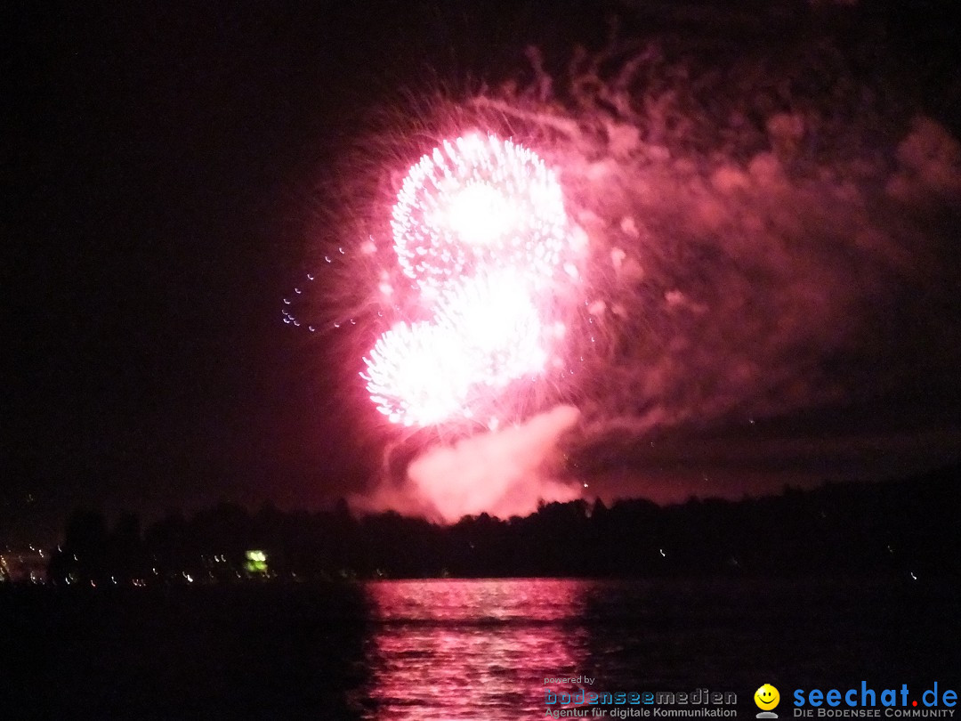 SEENACHTFEST mit Feuerwerk: Konstanz am Bodensee, 13.08.2016