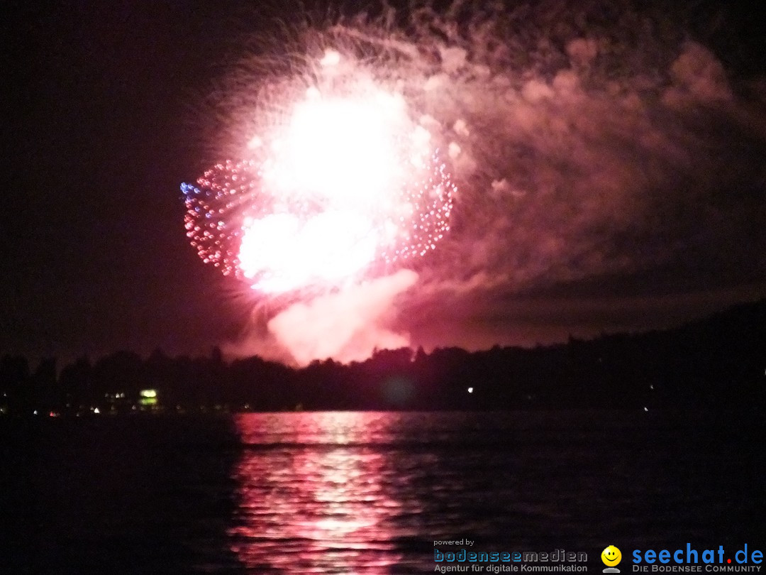SEENACHTFEST mit Feuerwerk: Konstanz am Bodensee, 13.08.2016