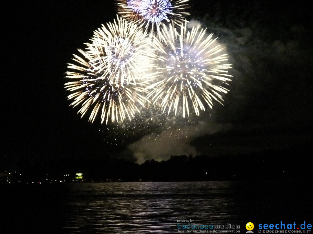 SEENACHTFEST mit Feuerwerk: Konstanz am Bodensee, 13.08.2016
