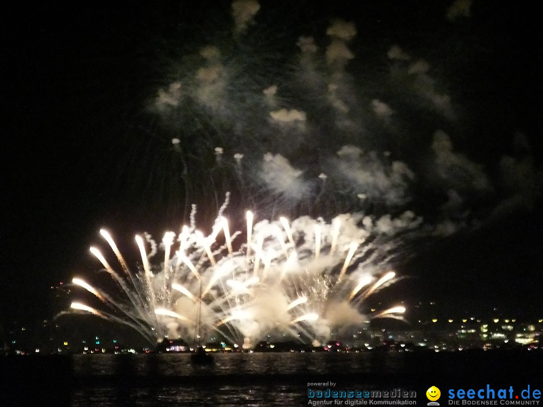 SEENACHTFEST mit Feuerwerk: Konstanz am Bodensee, 13.08.2016