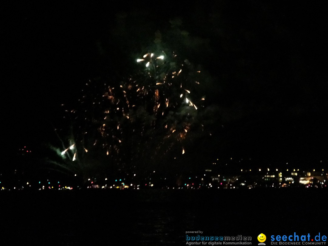 SEENACHTFEST mit Feuerwerk: Konstanz am Bodensee, 13.08.2016
