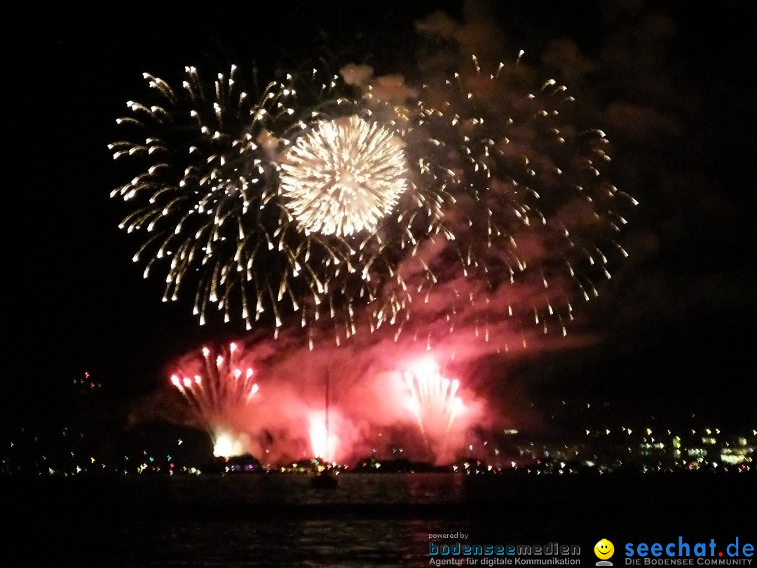 SEENACHTFEST mit Feuerwerk: Konstanz am Bodensee, 13.08.2016