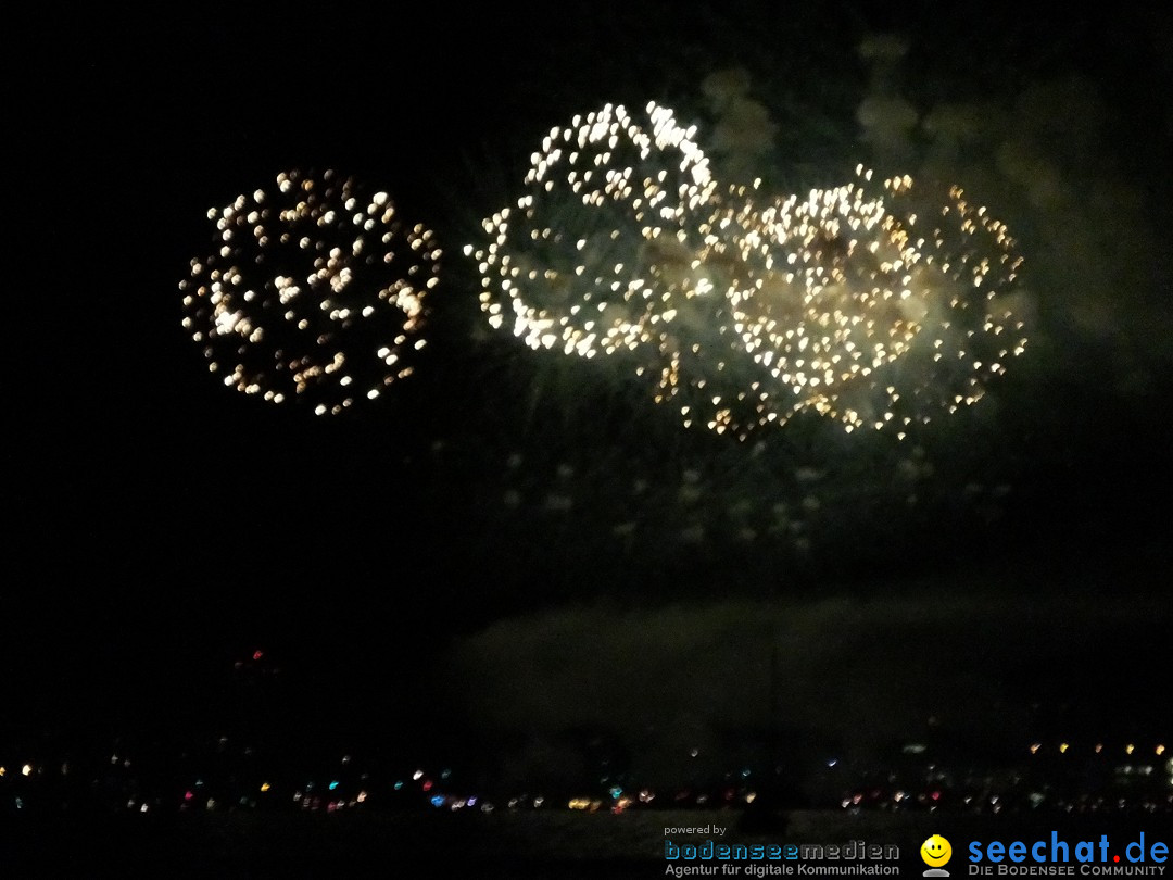 SEENACHTFEST mit Feuerwerk: Konstanz am Bodensee, 13.08.2016
