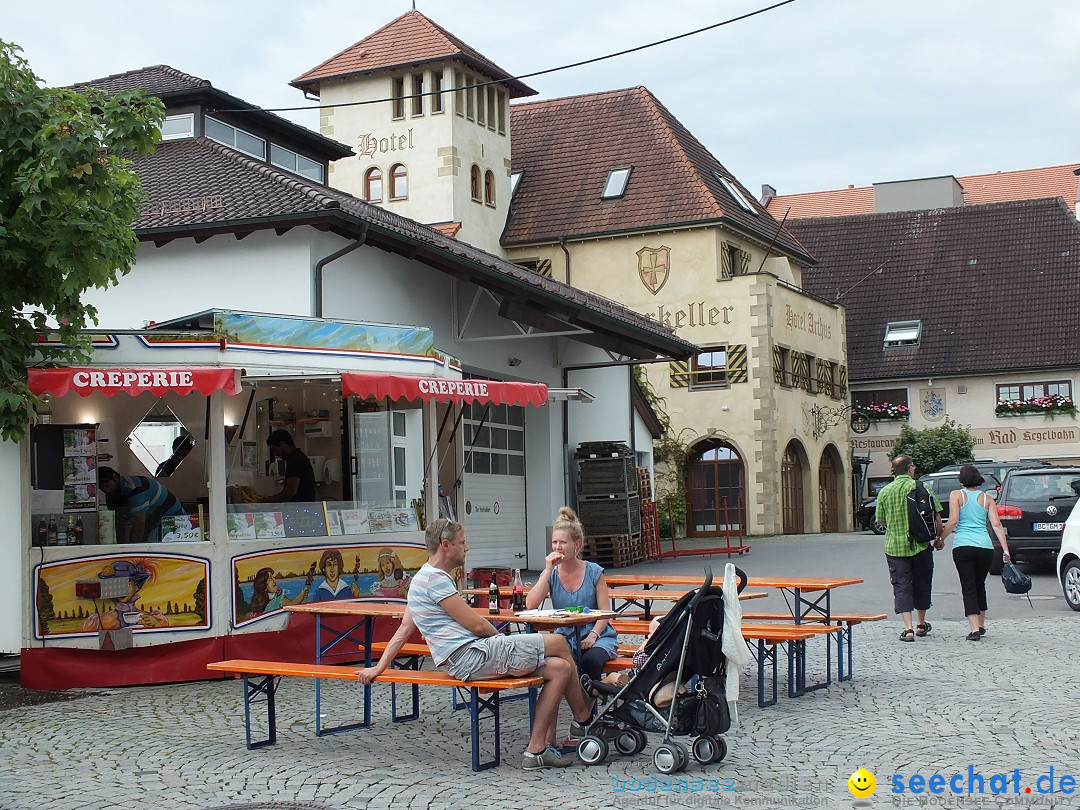 Schlossfest mit Flohmarkt: Aulendorf, 20.08.2016
