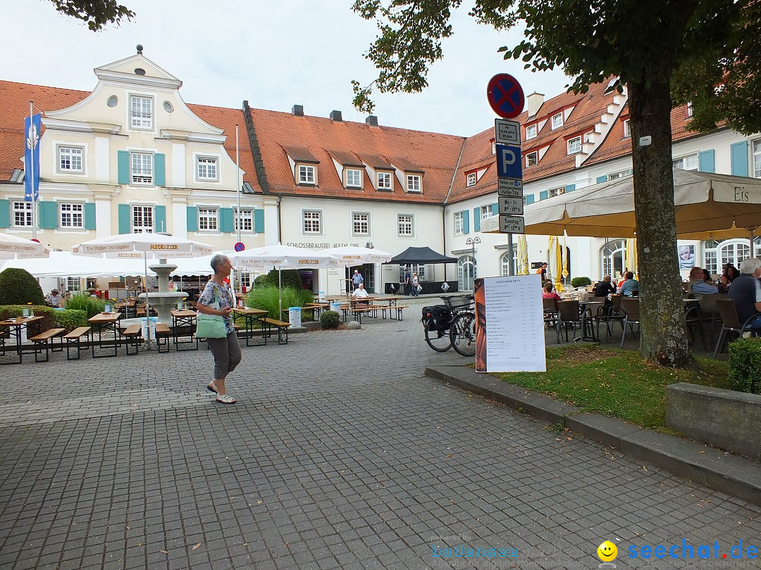 Schlossfest mit Flohmarkt: Aulendorf, 20.08.2016