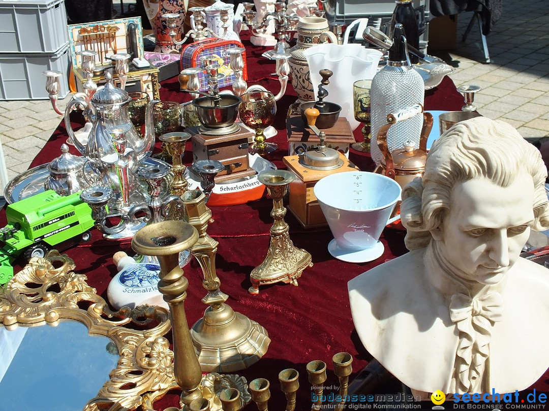 Flohmarkt in Sigmaringen am Bodensee, 27.08.2016