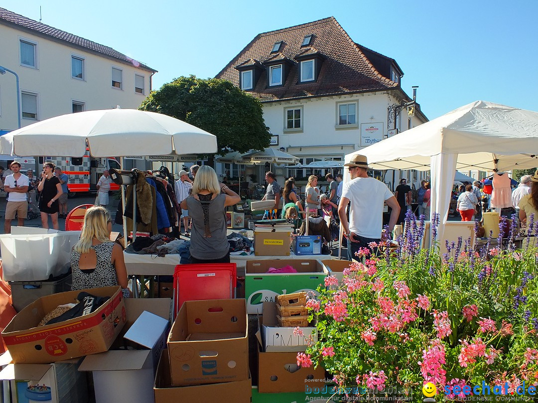 Herbstfest mit Flohmarkt: Bad Buchau, 27.08.2016