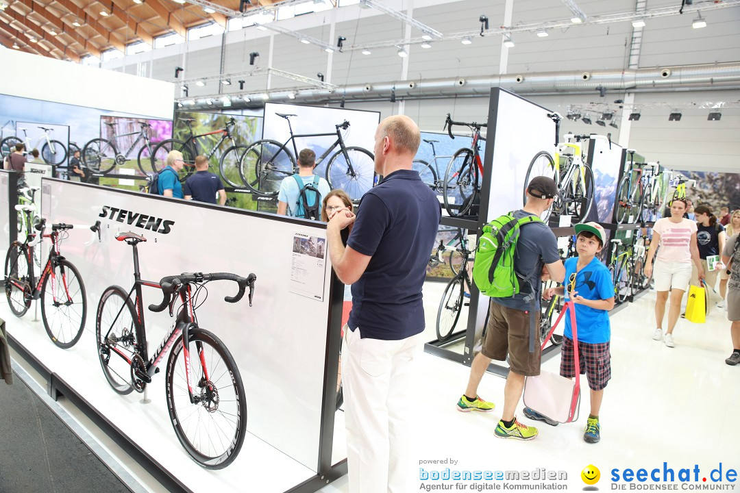 EUROBIKE 2016 - Die Messe der Fahrradtrends: Friedrrichshafen, 03.09.2016