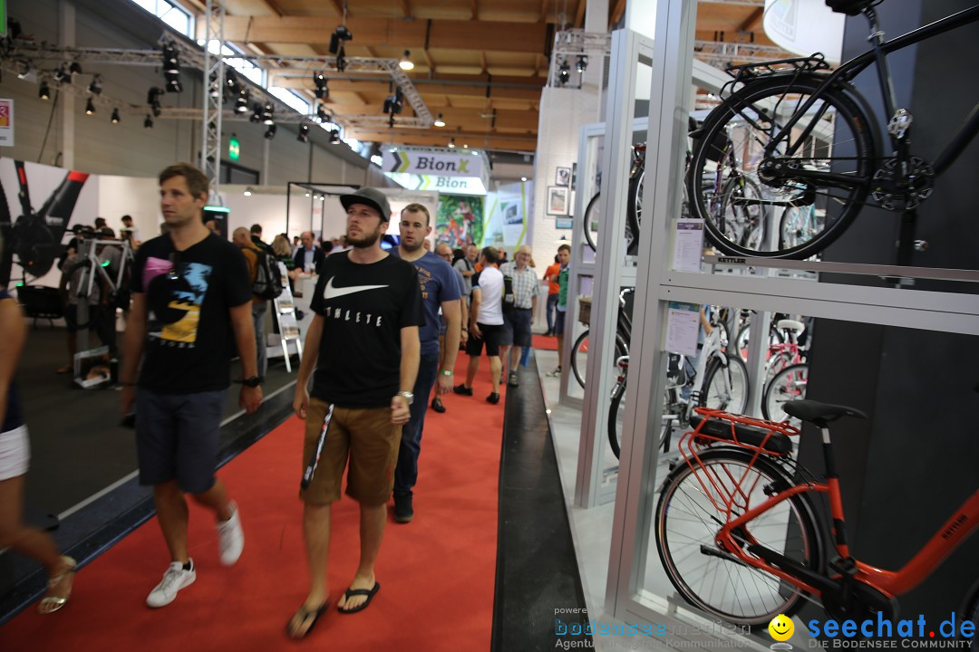 EUROBIKE 2016 - Die Messe der Fahrradtrends: Friedrrichshafen, 03.09.2016