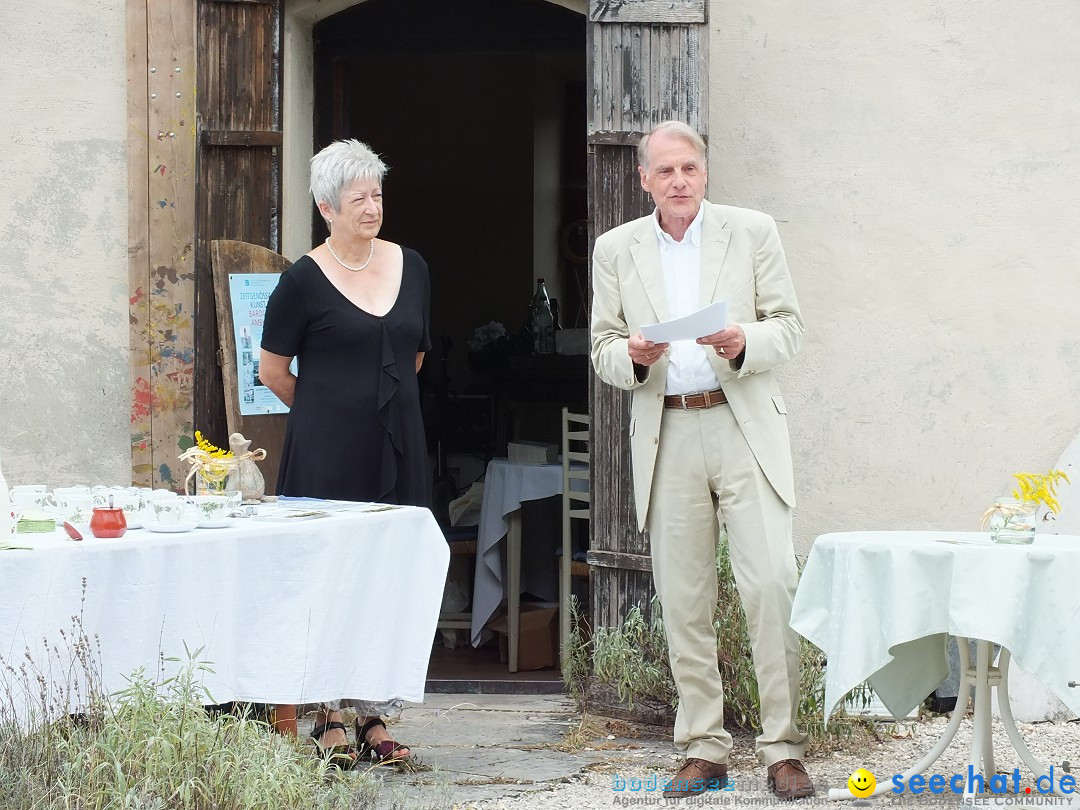 Finissage - Zeitgenoessische Kunst: Neufra, 04.09.2016