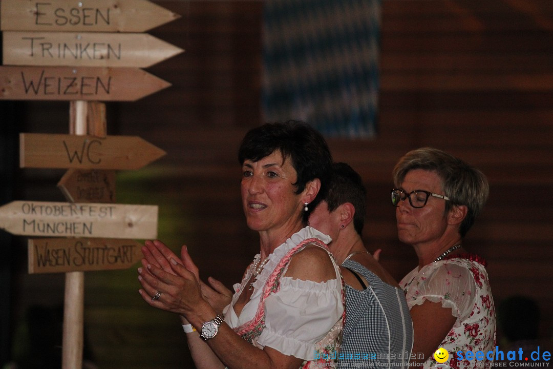 Alpenparty mit Partyband Hautnah: Zoznegg am Bodensee, 17.09.2016