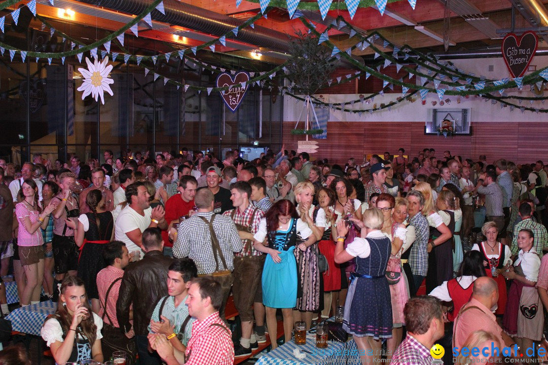 Alpenparty mit Partyband Hautnah: Zoznegg am Bodensee, 17.09.2016