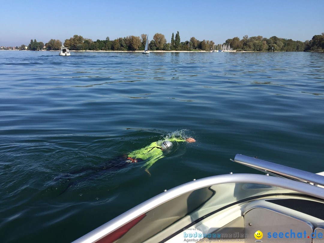 Martin Tschepe: Krault durch den Bodensee mit BODENSEEBOOT.DE, 29.09.2016