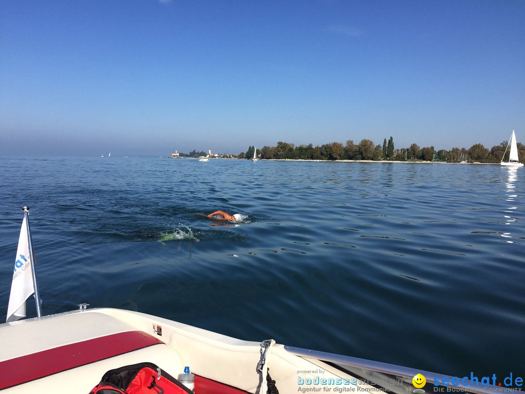 Martin Tschepe: Krault durch den Bodensee mit BODENSEEBOOT.DE, 29.09.2016