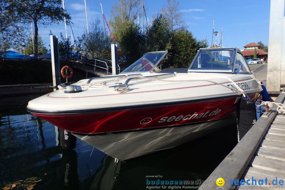Martin Tschepe: Krault durch den Bodensee mit BODENSEEBOOT.DE, 29.09.2016