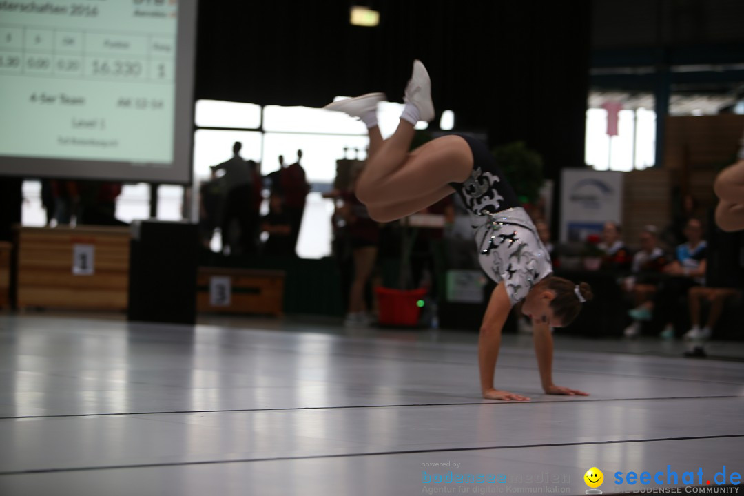 Deutsche Meisterschaften Aerobic 2016: Stockach am Bodensee, 01.10.2016