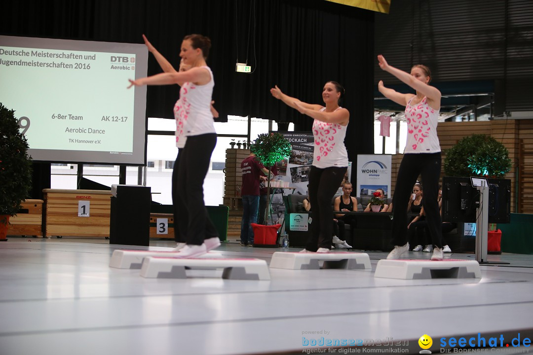 Deutsche Meisterschaften Aerobic 2016: Stockach am Bodensee, 01.10.2016