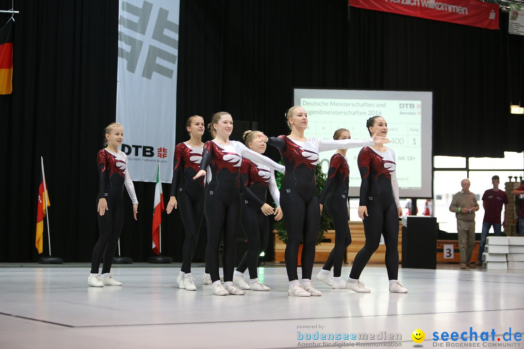 Deutsche Meisterschaften Aerobic 2016: Stockach am Bodensee, 01.10.2016