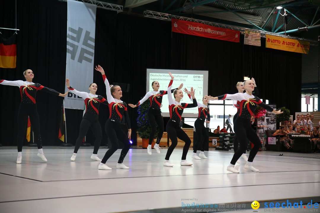 Deutsche Meisterschaften Aerobic 2016: Stockach am Bodensee, 01.10.2016