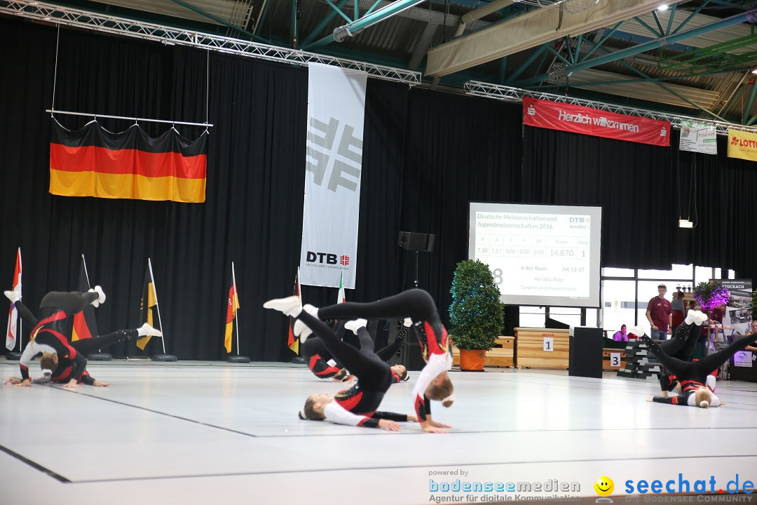 Deutsche Meisterschaften Aerobic 2016: Stockach am Bodensee, 01.10.2016