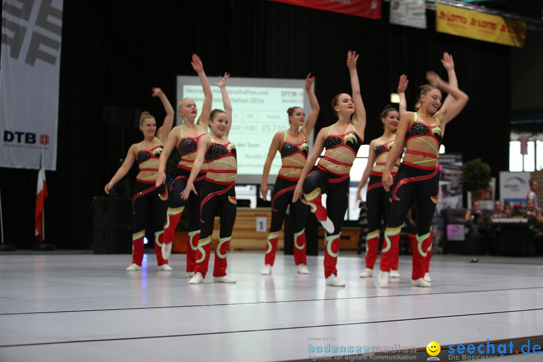 Deutsche Meisterschaften Aerobic 2016: Stockach am Bodensee, 01.10.2016