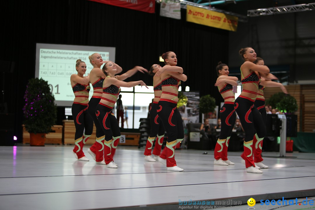 Deutsche Meisterschaften Aerobic 2016: Stockach am Bodensee, 01.10.2016