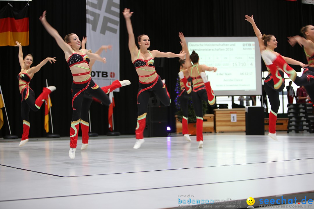 Deutsche Meisterschaften Aerobic 2016: Stockach am Bodensee, 01.10.2016