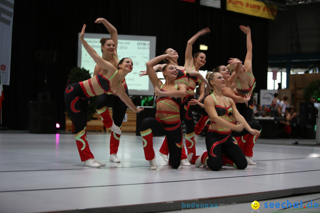 Deutsche Meisterschaften Aerobic 2016: Stockach am Bodensee, 01.10.2016