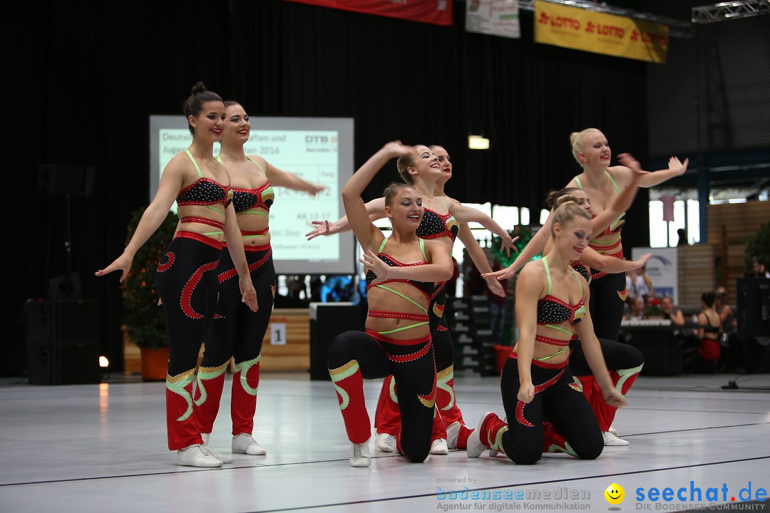 Deutsche Meisterschaften Aerobic 2016: Stockach am Bodensee, 01.10.2016