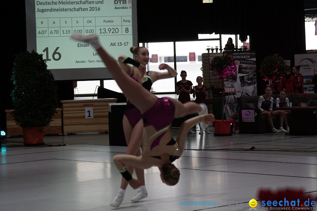 Deutsche Meisterschaften Aerobic 2016: Stockach am Bodensee, 02.10.2016