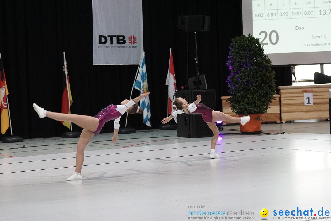 Deutsche Meisterschaften Aerobic 2016: Stockach am Bodensee, 02.10.2016
