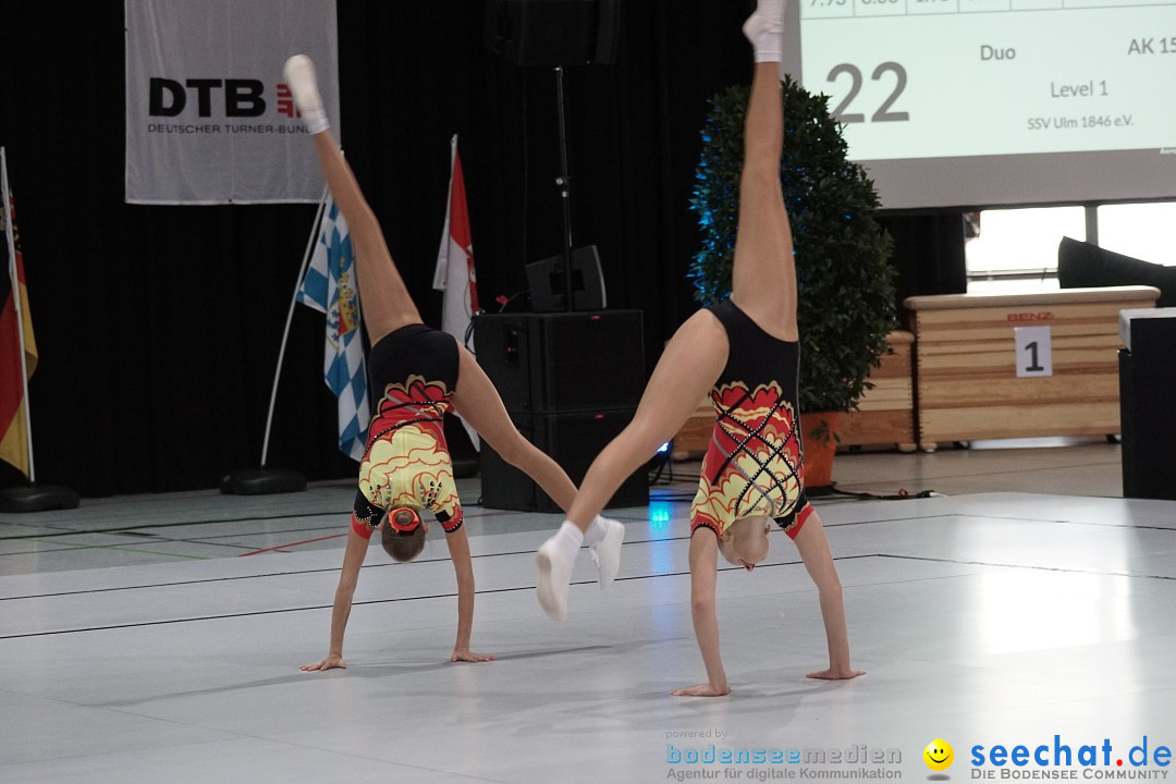 Deutsche Meisterschaften Aerobic 2016: Stockach am Bodensee, 02.10.2016