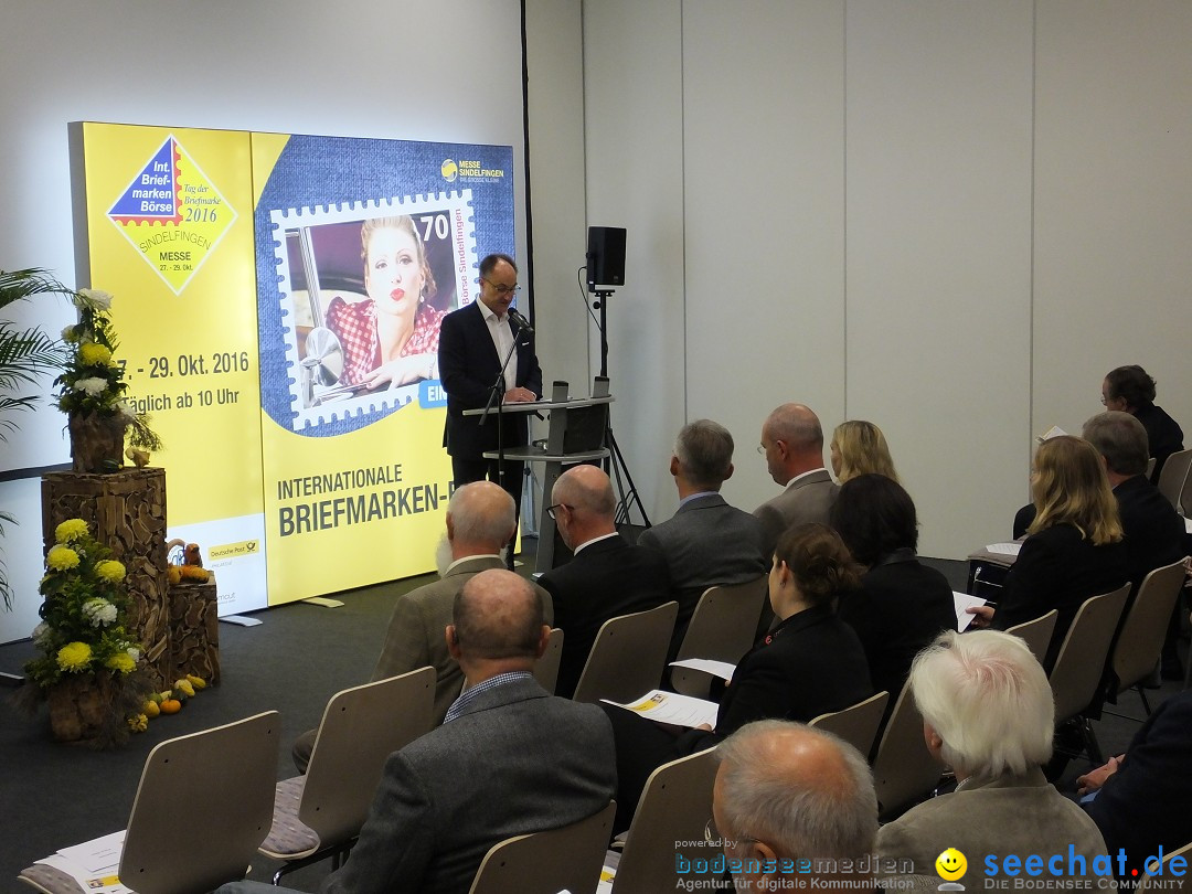 Internationale Briefmarkenmesse: Sindelfingen bei Stuttgart, 27.10.2016