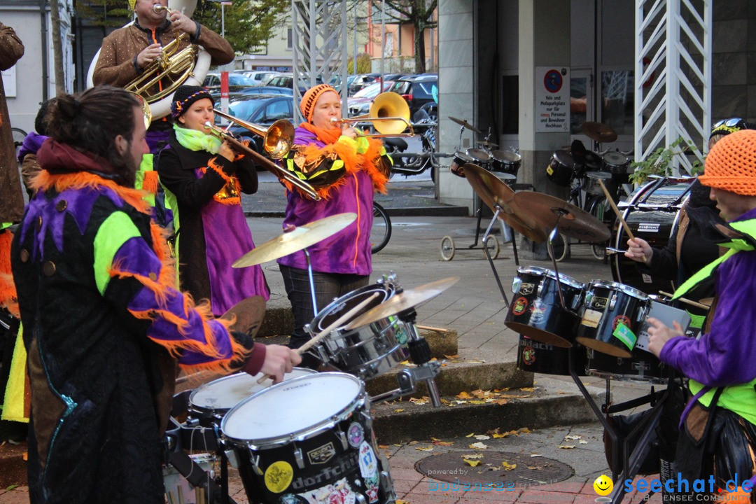 Einguggen: Fasnet-Beginn: Rorschach - Schweiz, 11.11.2016
