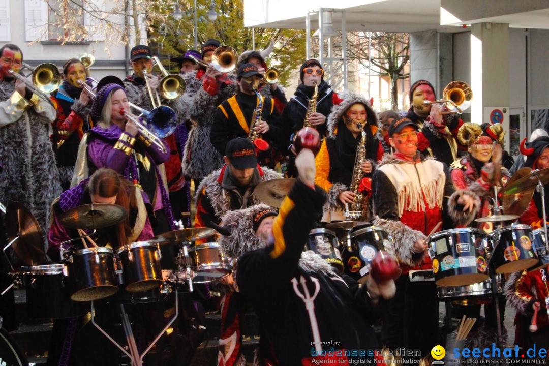 Einguggen: Fasnet-Beginn: Rorschach - Schweiz, 11.11.2016