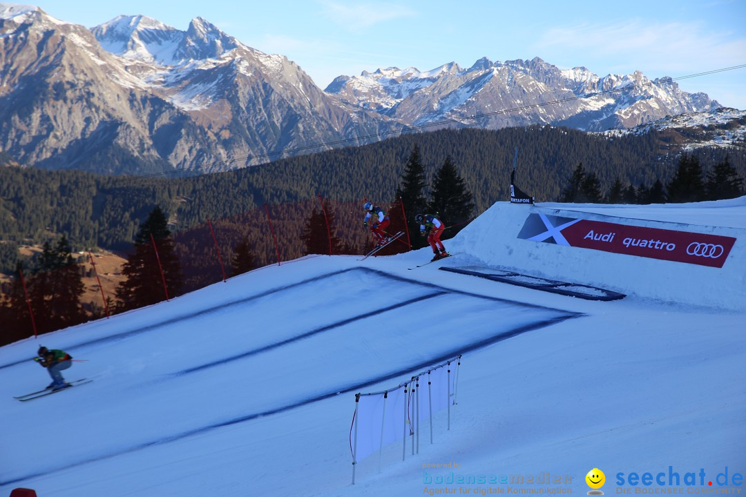 Finale Audi FIS Ski Cross Weltcup, Cross Alps Tour: Montafon, 17.12.2016