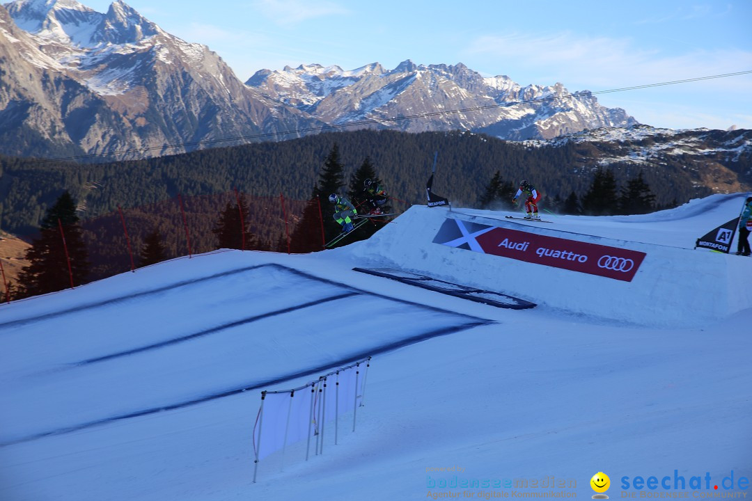 Finale Audi FIS Ski Cross Weltcup, Cross Alps Tour: Montafon, 17.12.2016