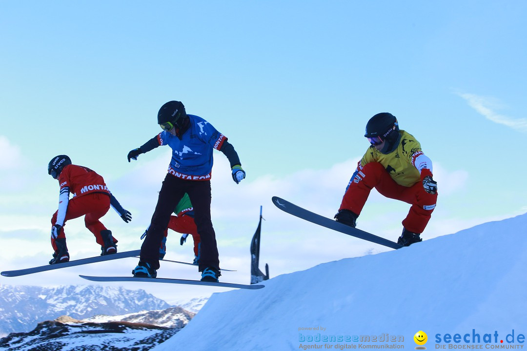 Finale FIS Snowboard Cross Weltcup Team Event: Montafon, 18.12.2016