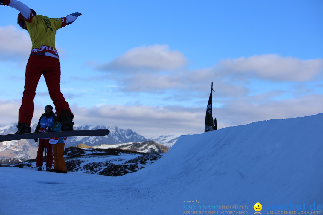 Finale FIS Snowboard Cross Weltcup Team Event: Montafon, 18.12.2016