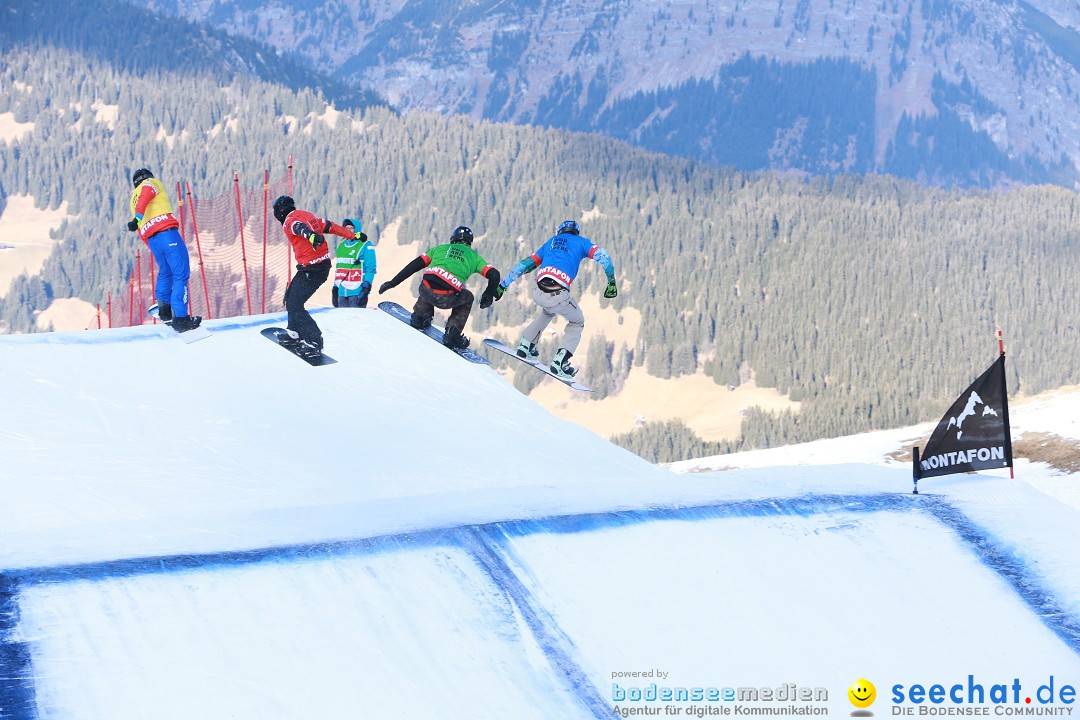 Finale FIS Snowboard Cross Weltcup Team Event: Montafon, 18.12.2016