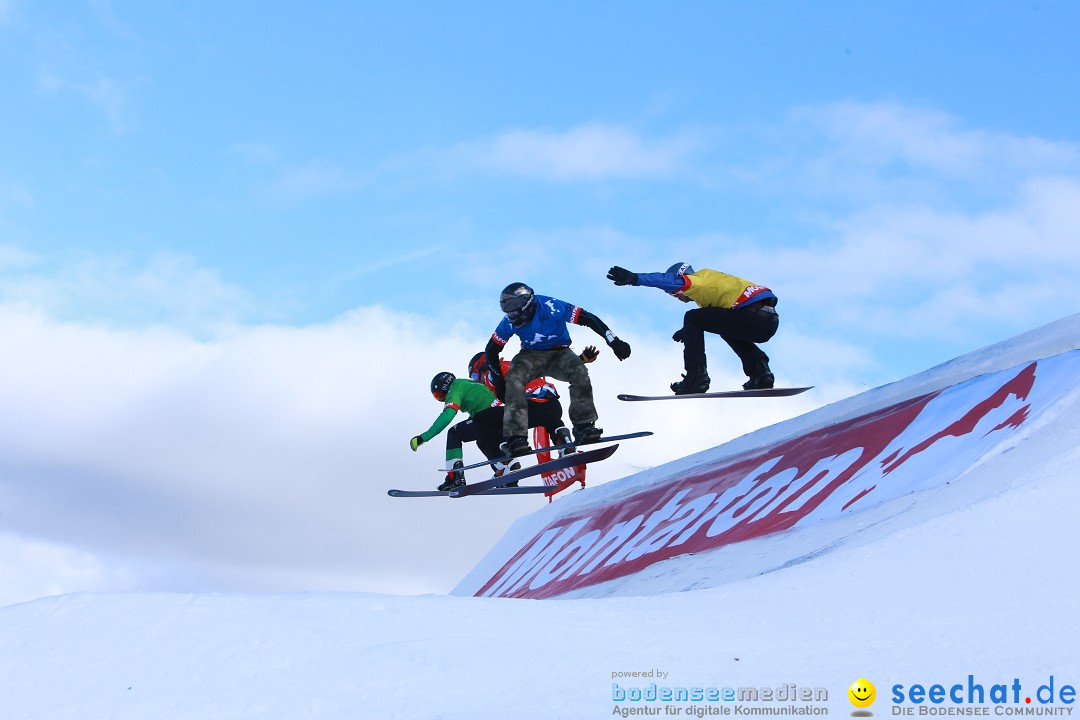 Finale FIS Snowboard Cross Weltcup Team Event: Montafon, 18.12.2016