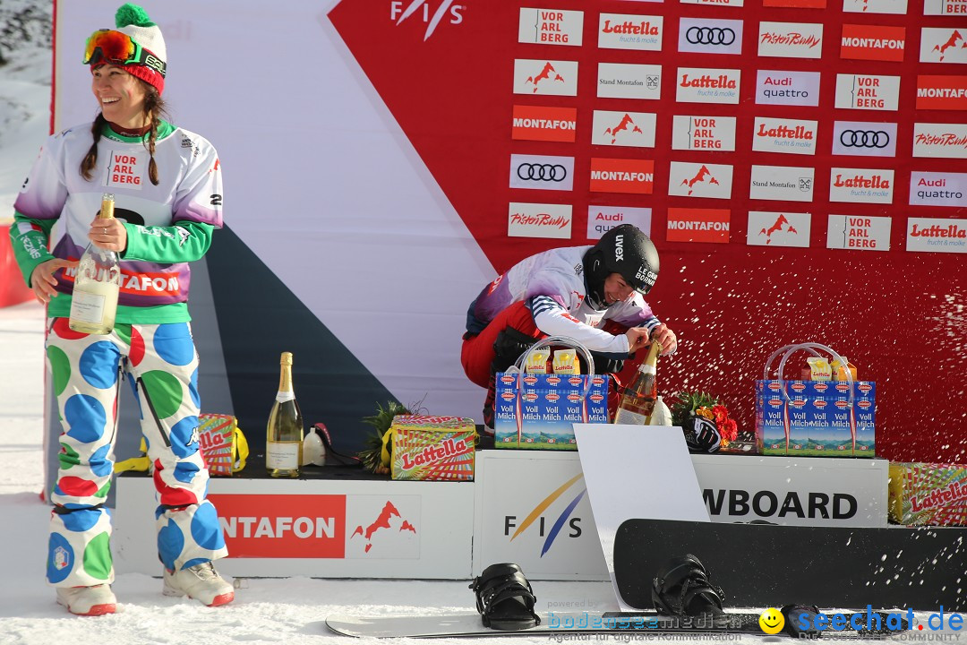 Finale FIS Snowboard Cross Weltcup Team Event: Montafon, 18.12.2016