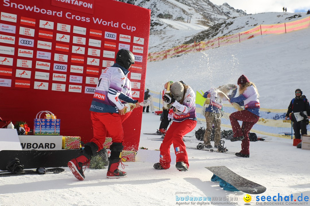 Finale FIS Snowboard Cross Weltcup Team Event: Montafon, 18.12.2016