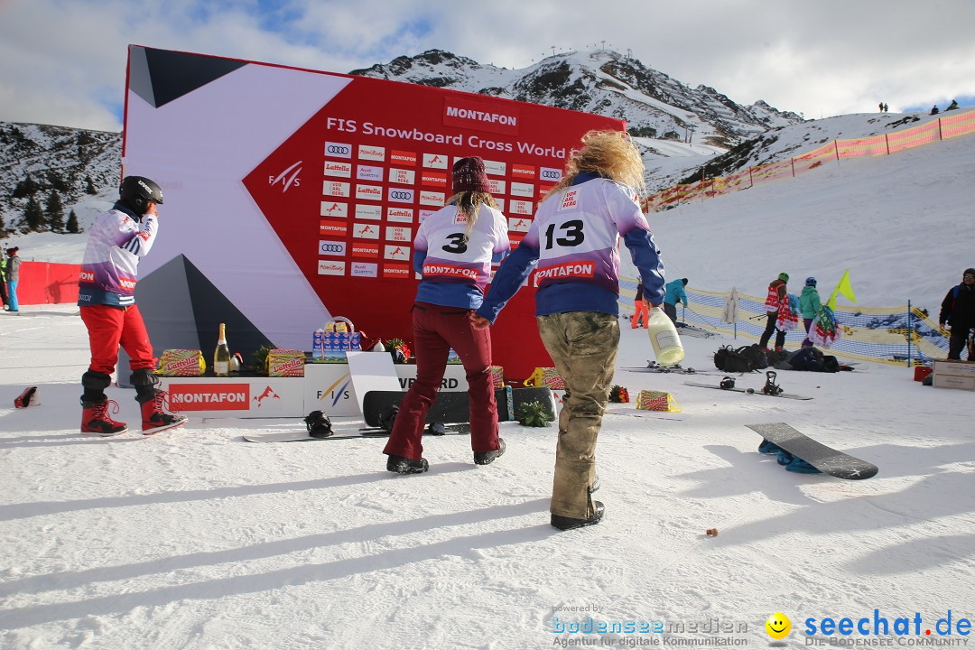 Finale FIS Snowboard Cross Weltcup Team Event: Montafon, 18.12.2016