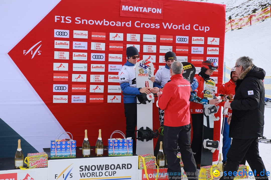 Finale FIS Snowboard Cross Weltcup Team Event: Montafon, 18.12.2016