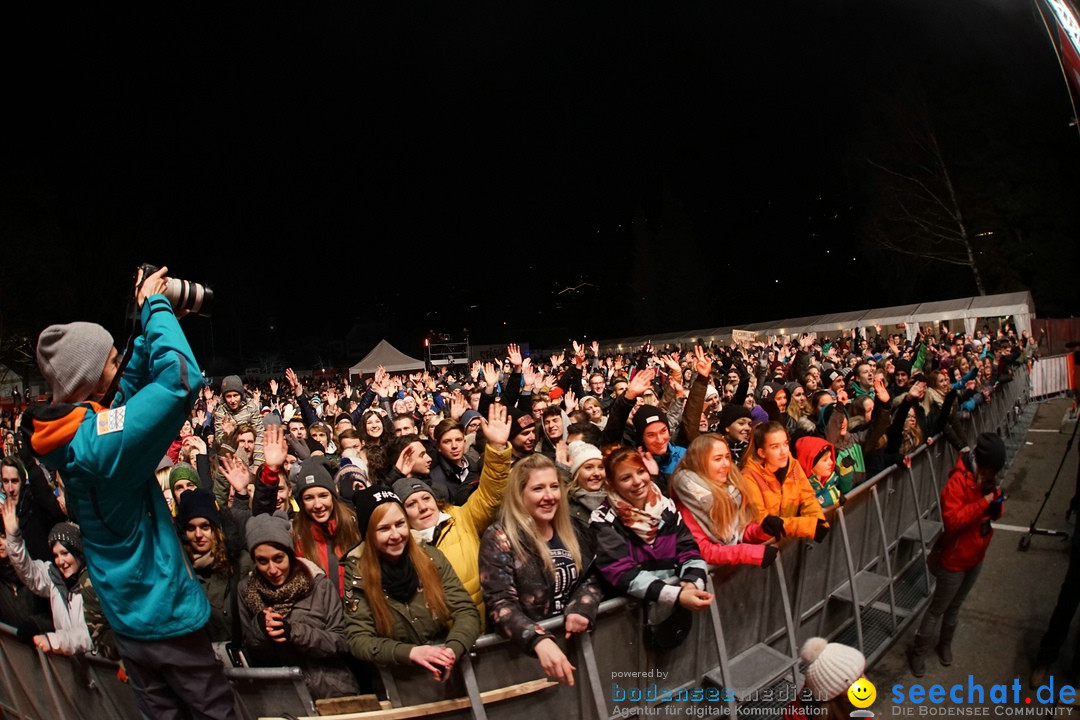 SIDO und SDP: Open-Air-Konzert: Montafon, 17.12.2016